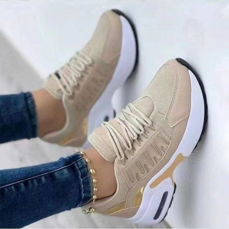 Sports Equipment For Running - Womens Fashion Sneaker Platform Air Cushion