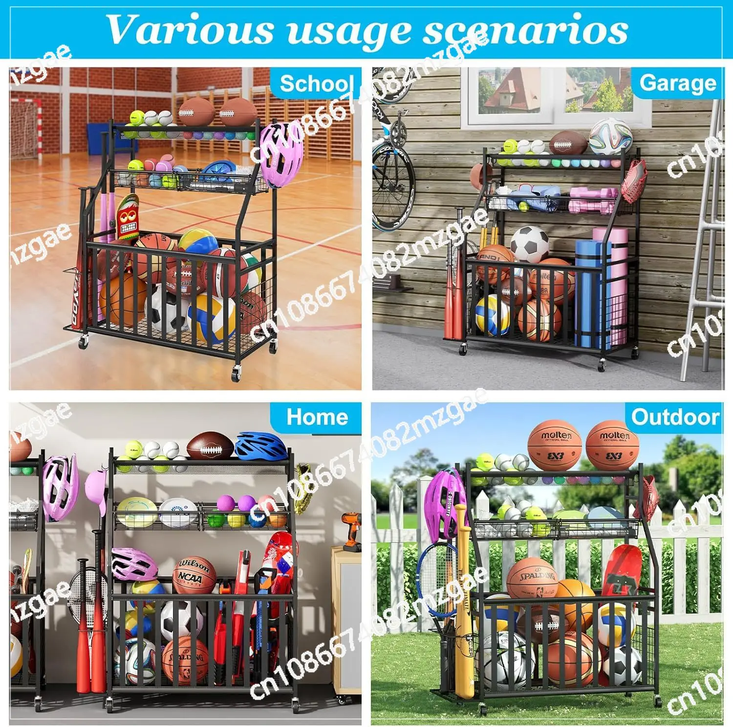 Sports Equipment Storage Bag I - Sports Equipment Bat 评论和价格