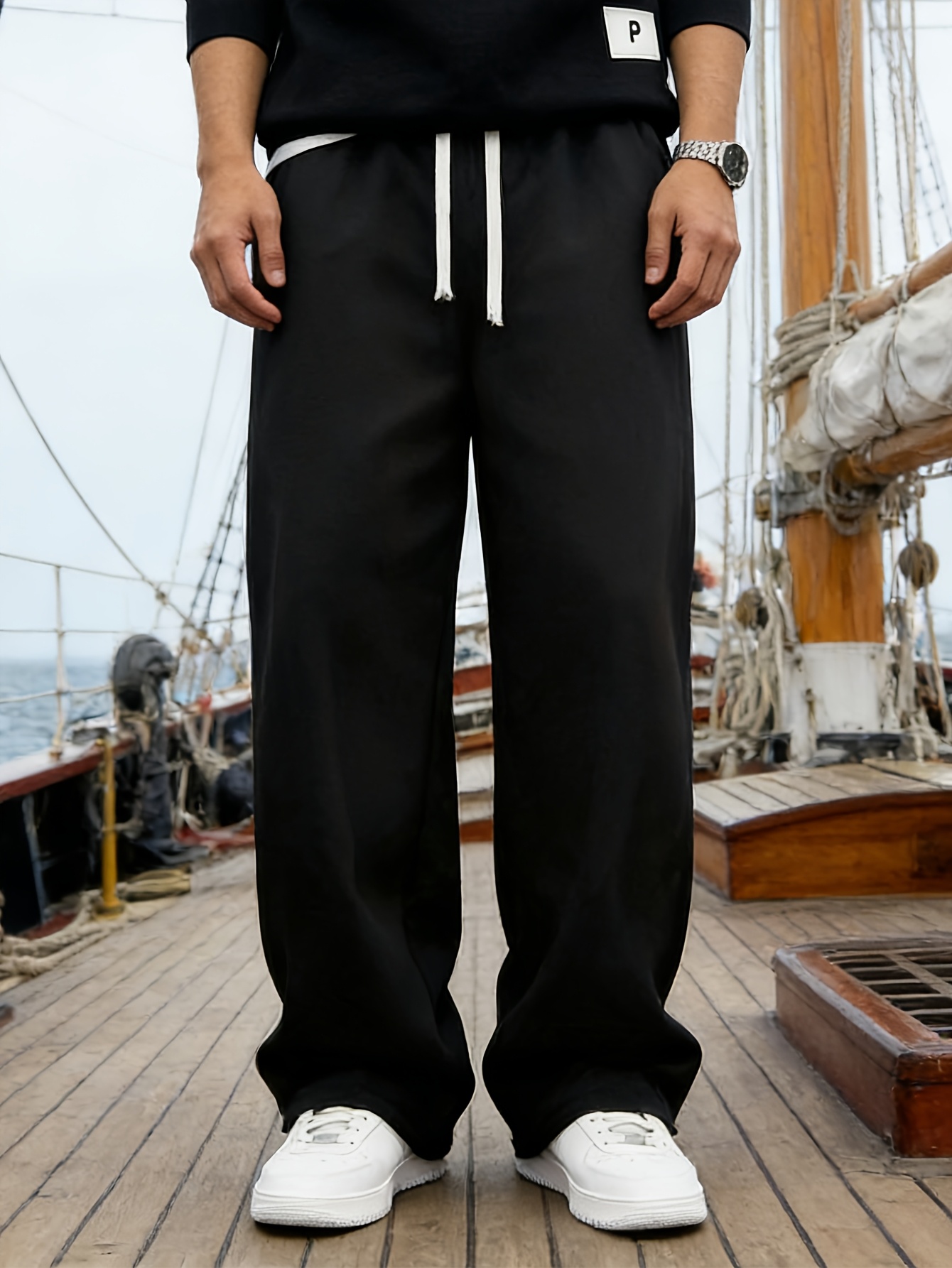FGKKS Men White Pants Fashion  - Sports Equipment Brands 评论和价格
