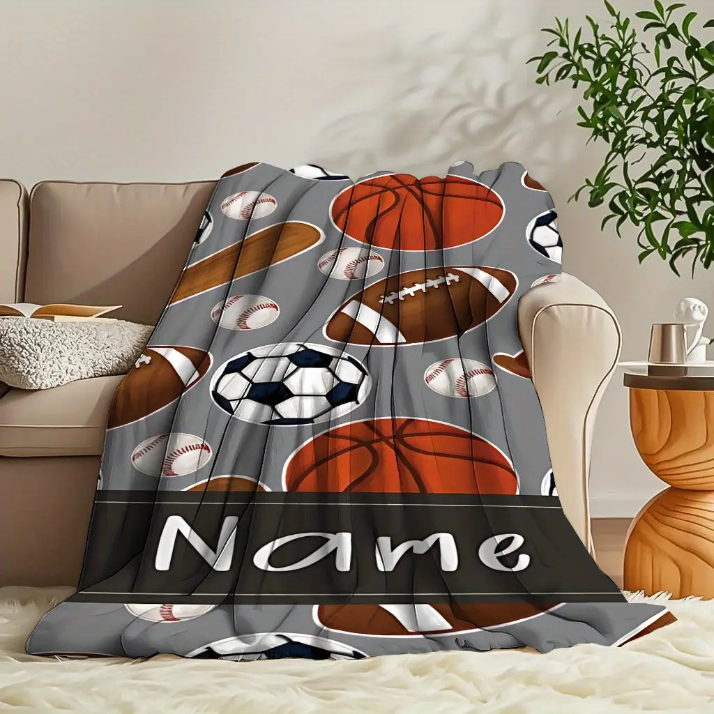 1 Custom name blanket sports e - Name Sports Equipment 评论和价格