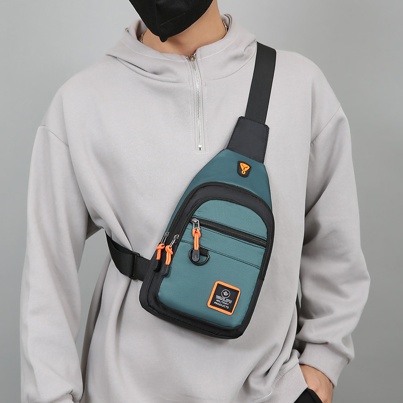 Casual Men Chest Bag Nylon Sma - Sports Equipment Box 评论和价格