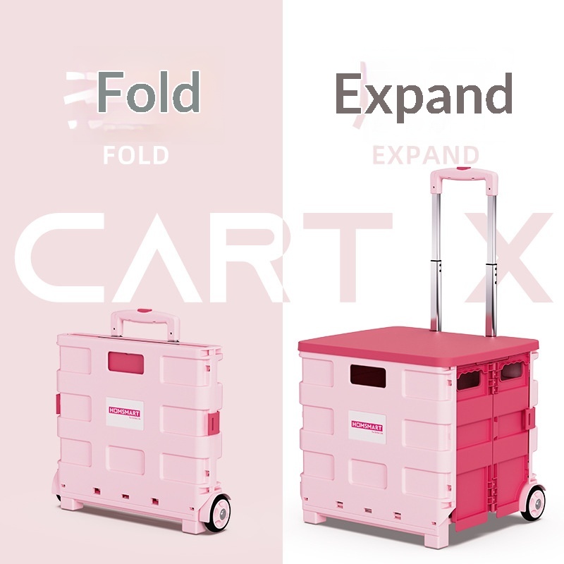 Portable Foldable Shopping Tro - Sports Equipment Trolley 评论和价格