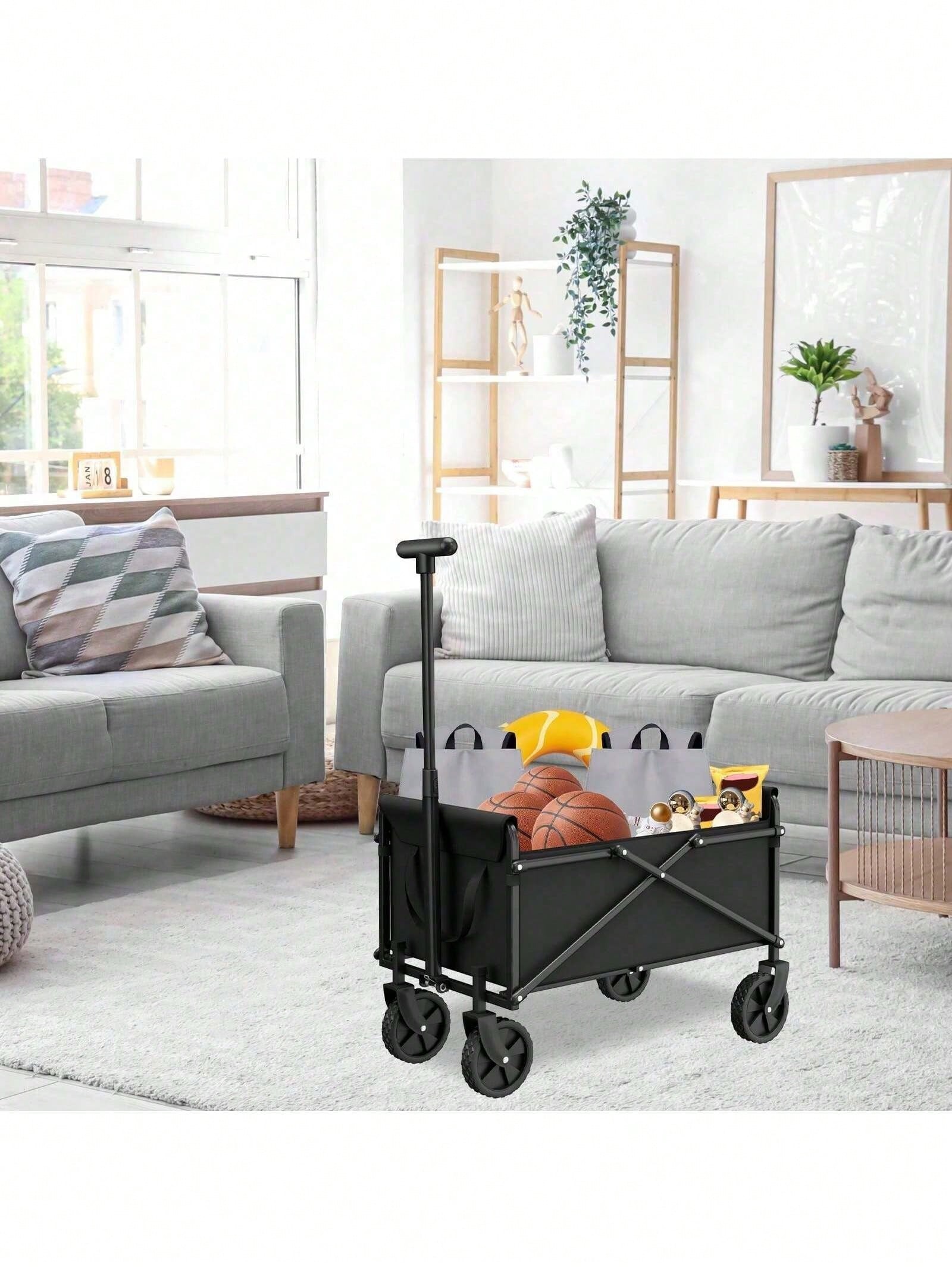 Mini Black Folding Utility Wag - Sports Equipment Trolley 评论和价格