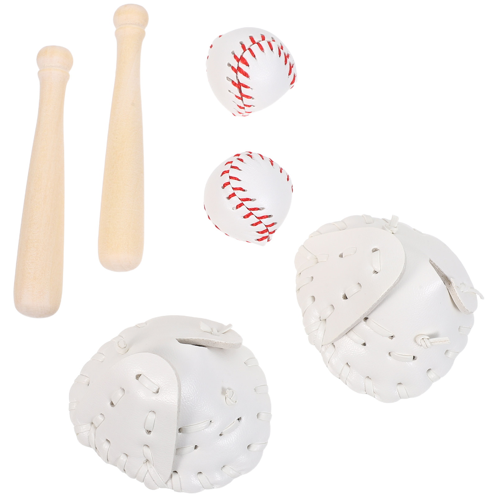 2Sets Miniature Baseball Bat G - Sports Equipment Bat 评论和价格