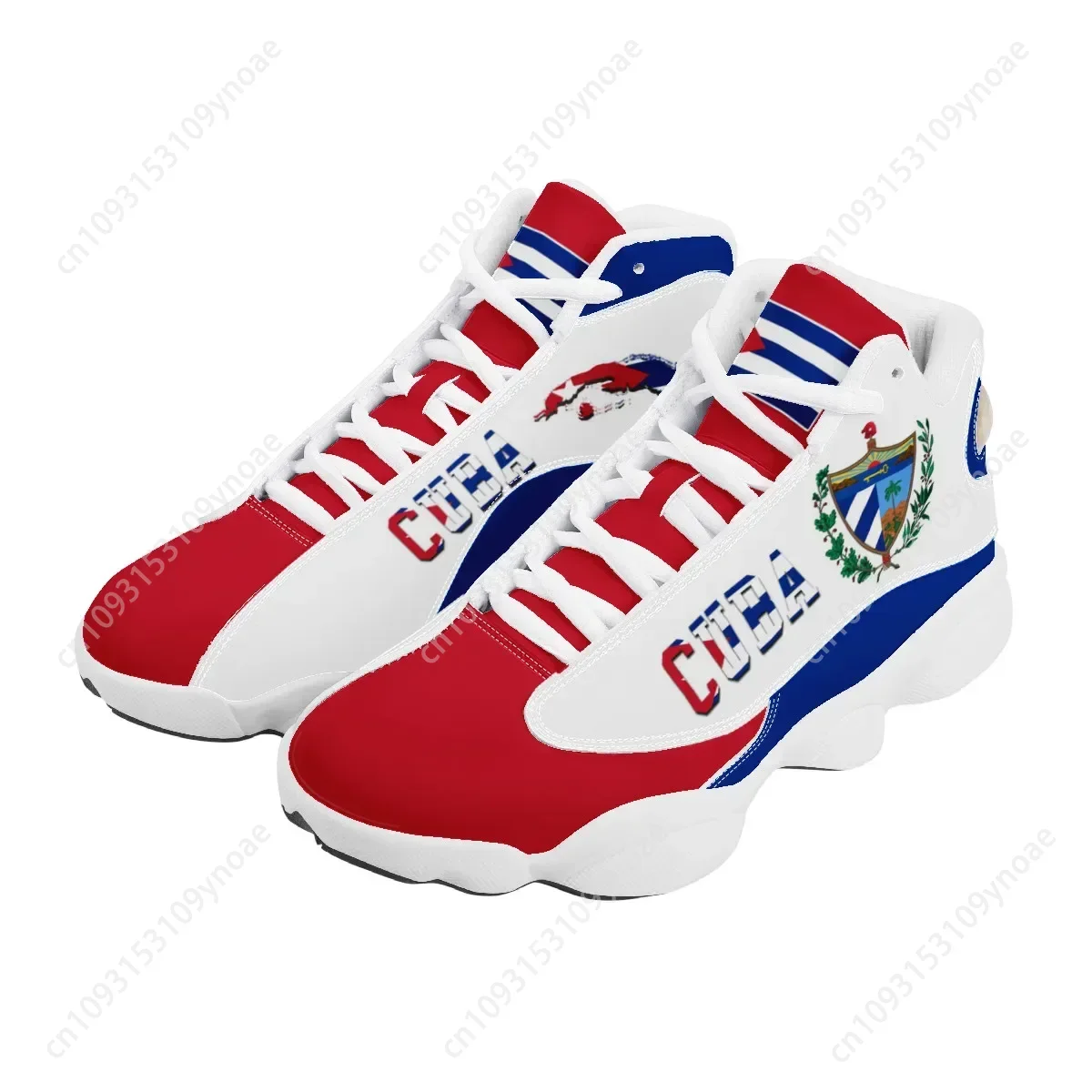 CUBA Flag Print Cool Men Baske - Sports Equipment For Running 评论和价格