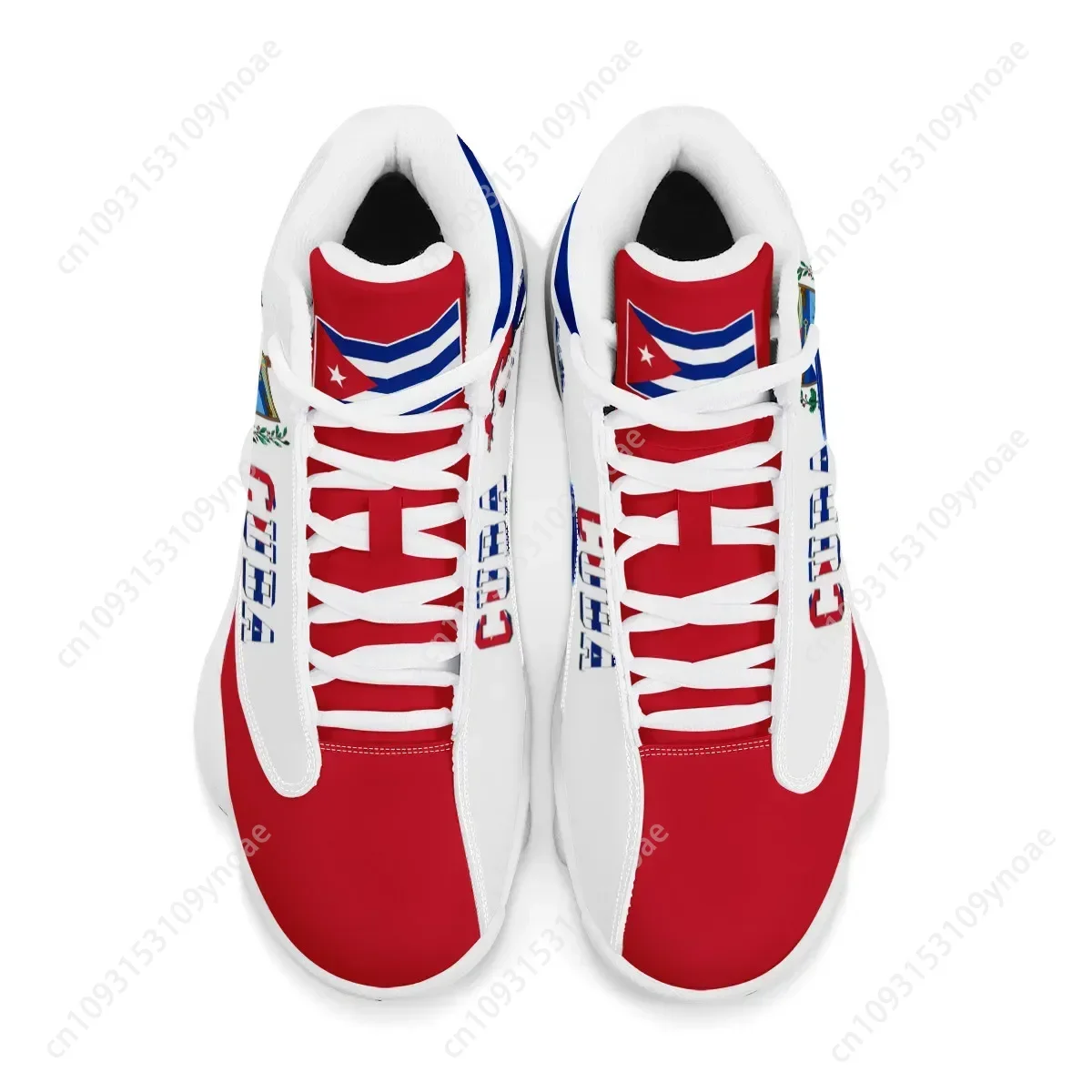 CUBA Flag Print Cool Men Baske - Sports Equipment For Running 评论和价格