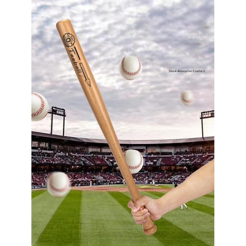 21 Inch Baseball Bat Solid Woo - Sports Equipment Bat 评论和价格
