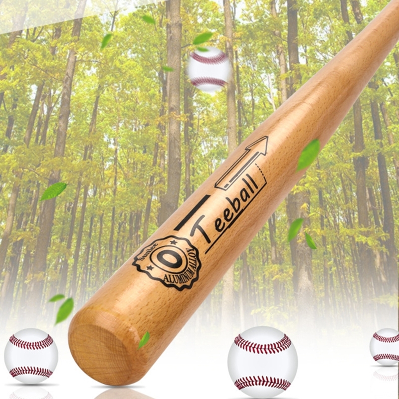 21 Inch Baseball Bat Solid Woo - Sports Equipment Bat 评论和价格