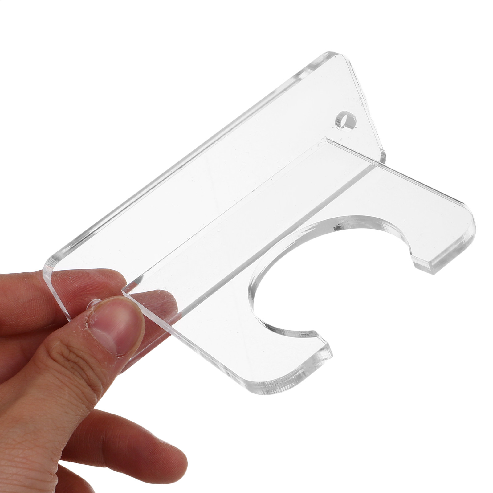 Clear Acrylic Wall Mounted Tab - Sports Equipment Bat 评论和价格