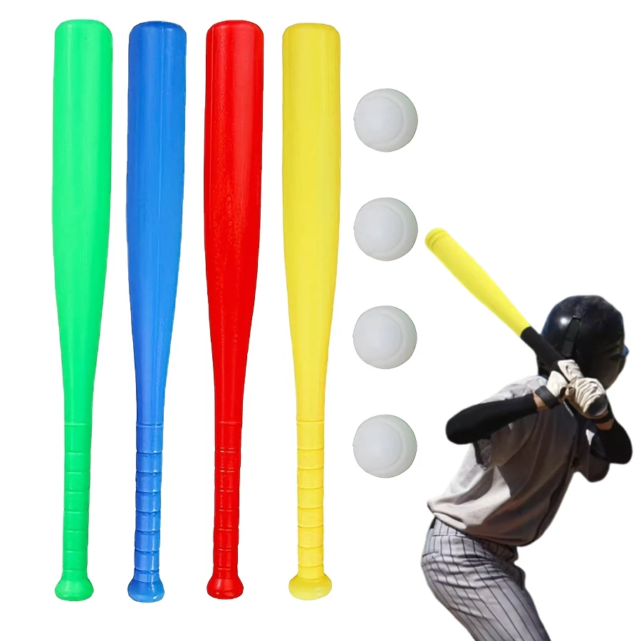 2/4pcs Lightweight Plastic Bas - Sports Equipment Bat 评论和价格