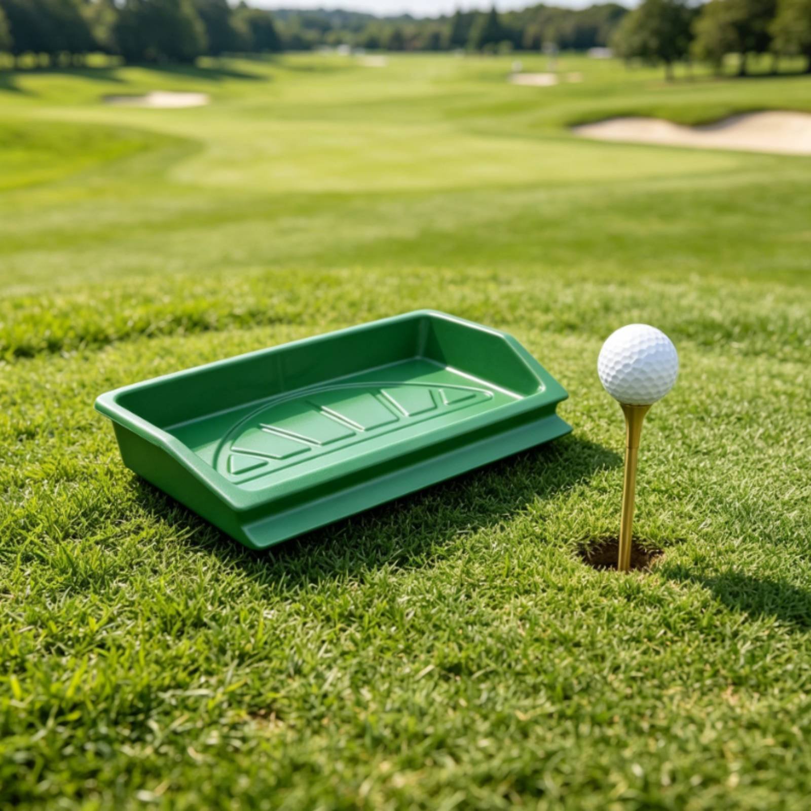 ABS Golf Tee Tray Sturdy Golf  - Sports Equipment Box 评论和价格