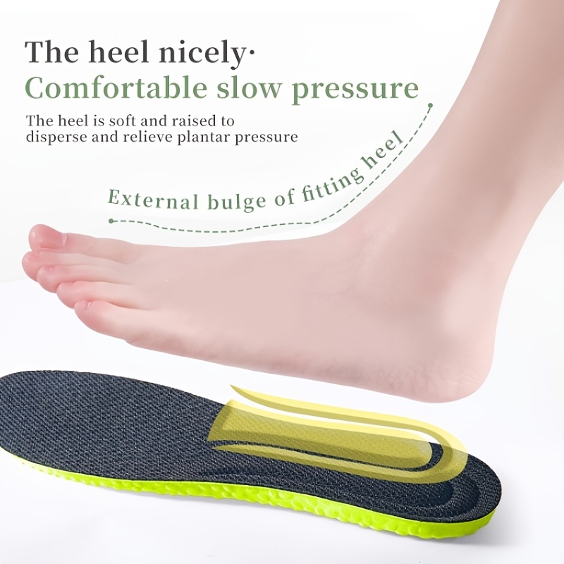 2 Pairs Sports Running Insole  - Sports Equipment For Running 评论和价格