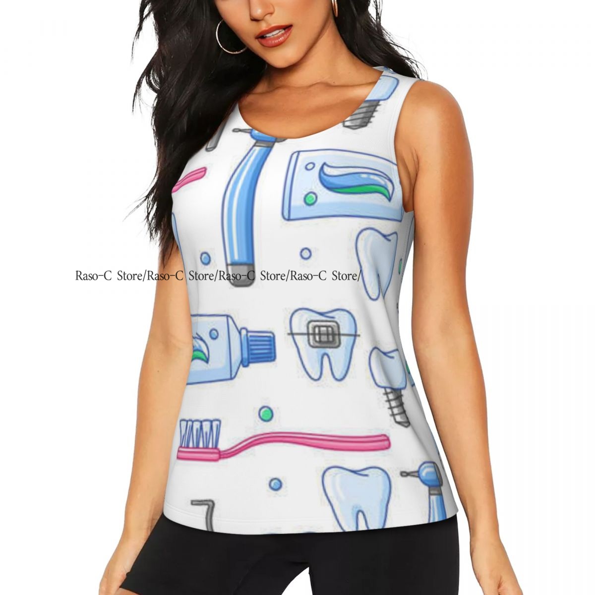 Women Fitness Sexy Yoga Vest M - Sports Equipment Background 评论和价格